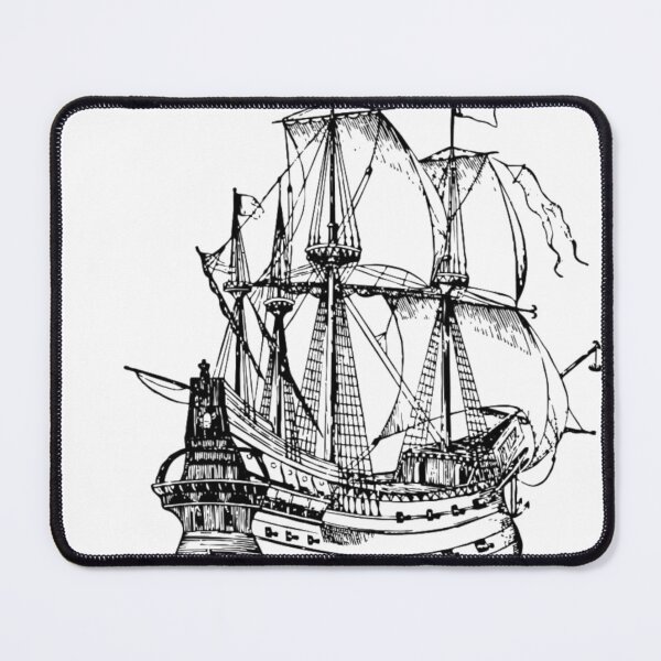 Item preview, Pirate Ship 1 designed and sold by Ticklenutts.
