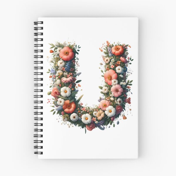 Item preview, Letter “U” containing flowers designed and sold by yeekazar.