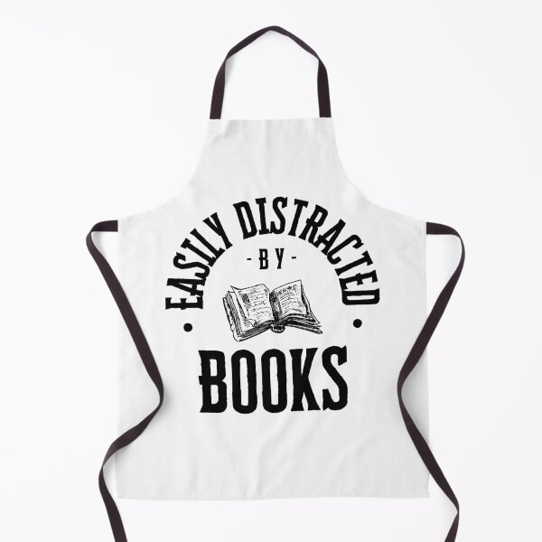 Item preview, Easily Distracted By Books designed and sold by River Graphic Design.