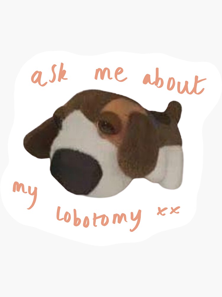 The Dog Sticker for Sale by chlozcreative Redbubble