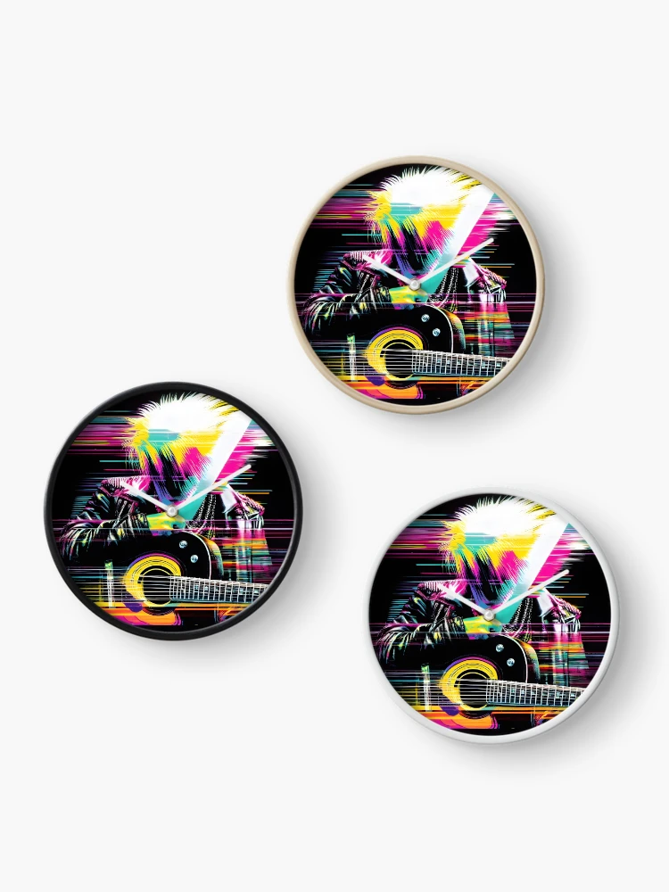 Thumbnail 3 of 4, Clock, Neon Riffs in Digital Rifts 2 designed and sold by ramboe.