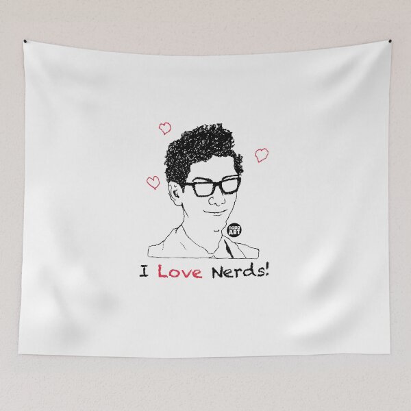Aperçu de l'œuvre I Love Nerds! créée et vendue par TODD GOLDMAN.