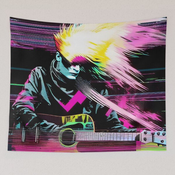 Item preview, Neon Riffs in Digital Rifts 3 designed and sold by ramboe.