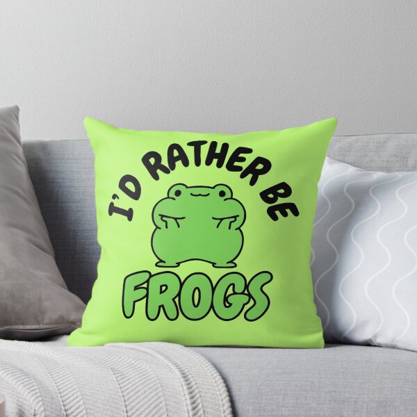 Item preview, I'd Rather Be Frogs designed and sold by SpiralBalloon.