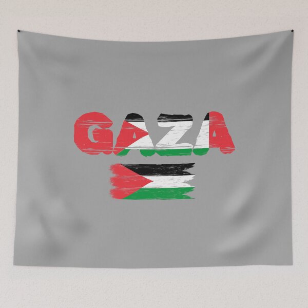 Item preview, Gaza Palestinian flag retro designed and sold by vibeno1.