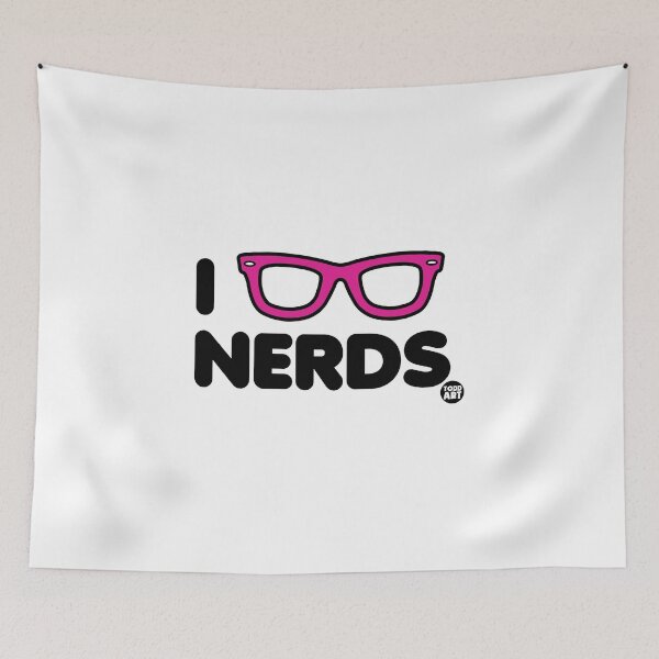 Aperçu de l'œuvre I Love Nerds créée et vendue par TODD GOLDMAN.