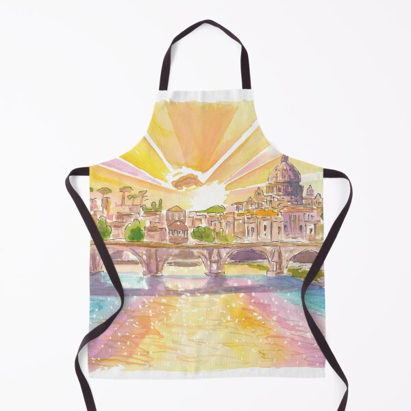 Item preview, Incredible Rome Scene with Sunrays over Eternal City designed and sold by artshop77.