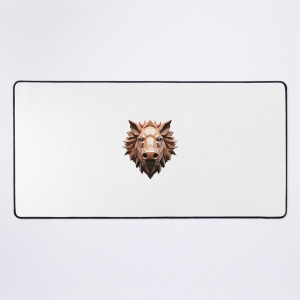 Item preview, 3D Cartoon Hog, wild boar, Logo, Sticker, Wall arts, Art Prints and More designed and sold by Kevin Lou.