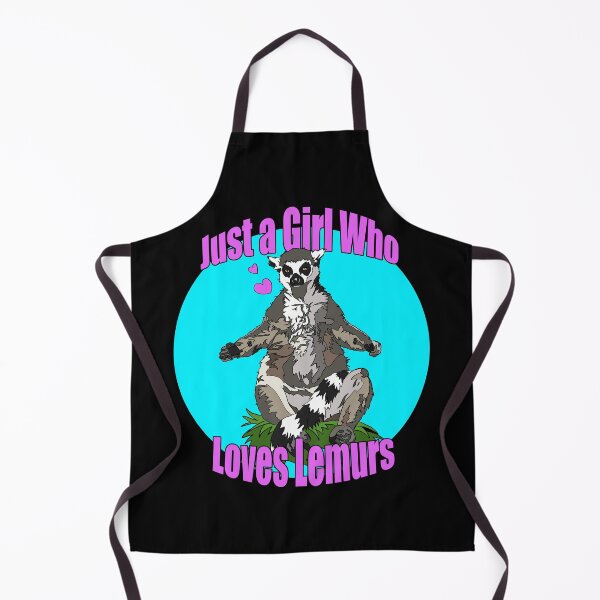 Item preview, Just a Girl who Loves Lemurs | Gift for Lemur Lover designed and sold by Marian Murdoch.