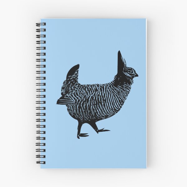 Item preview, Greater Prairie Chicken Black Design  designed and sold by designsasstultd.