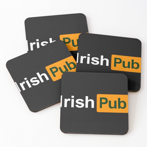 Item preview,  Irish Pub Parody Logo designed and sold by RyanAnder.