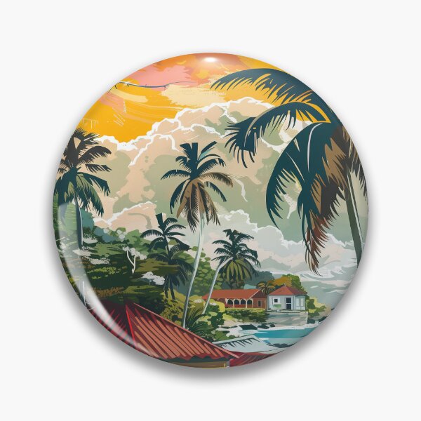 Item preview, Dominican Republic Digital Illustration designed and sold by ComicsFactory.