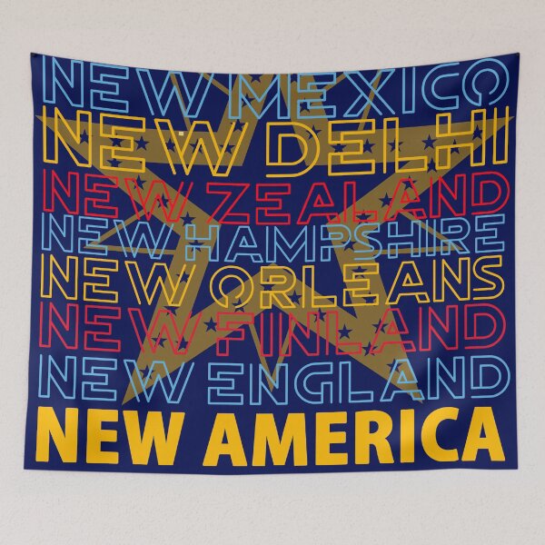 Item preview, New America The Future Election Political Vote designed and sold by 3nityoneart.