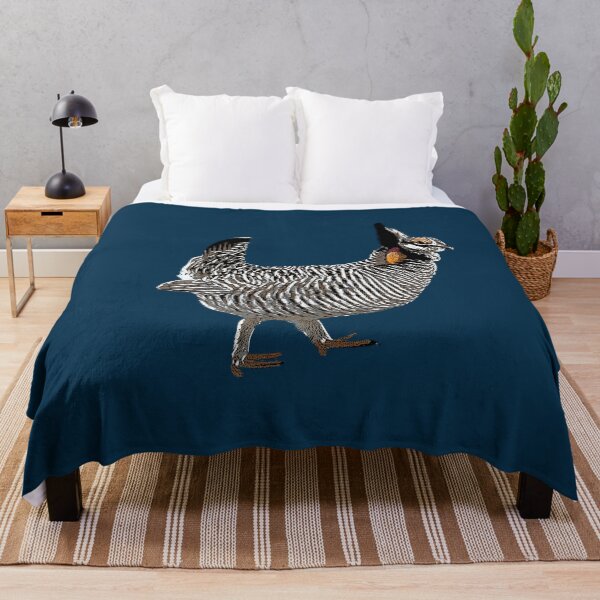 Item preview, Greater Prairie Chicken White Alternate Design  designed and sold by designsasstultd.