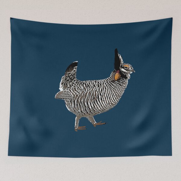 Item preview, Greater Prairie Chicken White Alternate Design  designed and sold by designsasstultd.