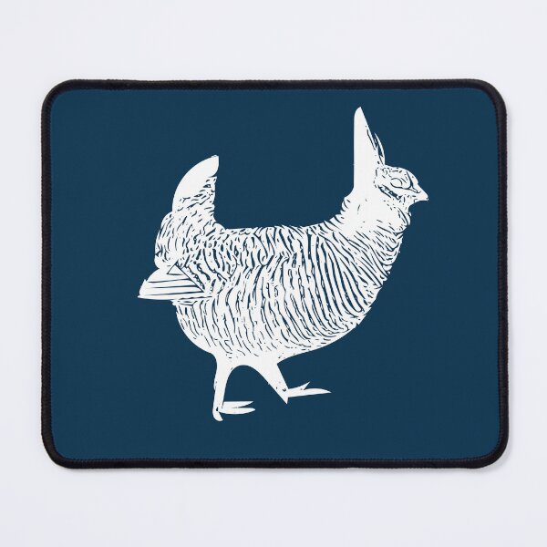 Item preview, Greater Prairie Chicken White Design designed and sold by designsasstultd.