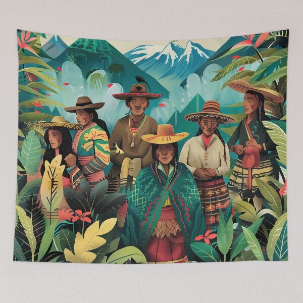 Item preview, Ecuador Digital Illustration designed and sold by ComicsFactory.