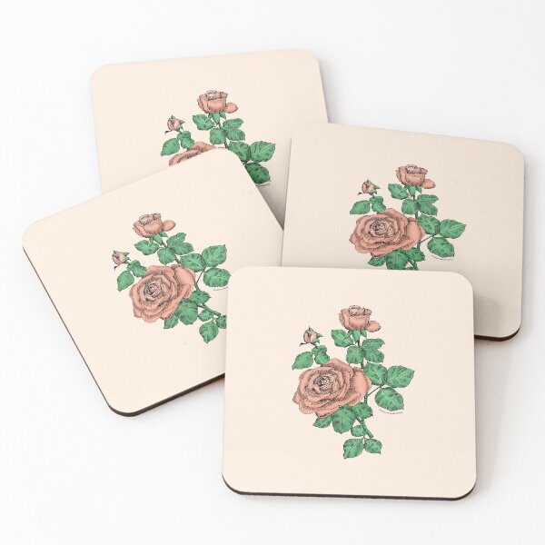 Item preview, Apricot High-Centered Rose Bloom Double 16-25 Petals In 3+ Rows designed and sold by zenithcreative.