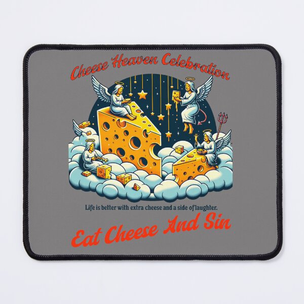 Item preview, Eat Cheese And Sin designed and sold by JansenGS.