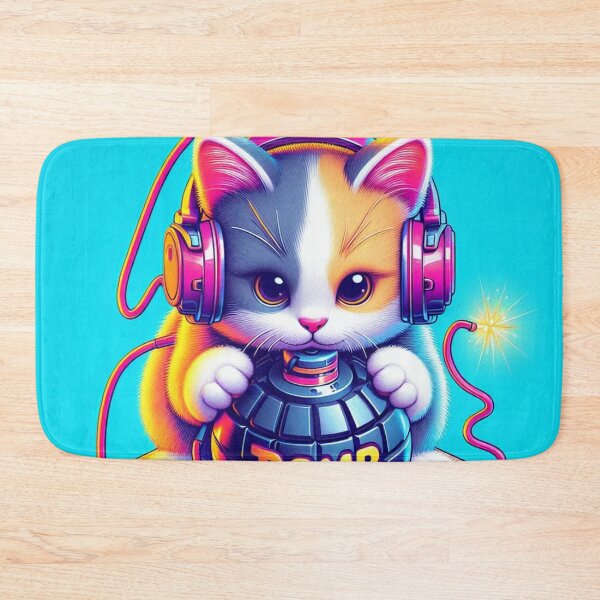 Item preview, Feline Saboteur: Cat with Bomb designed and sold by TDKCustoms.