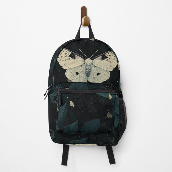Item preview, white moth - dark cottagecore / dark academia aesthetic designed and sold by Fantasy Cache.