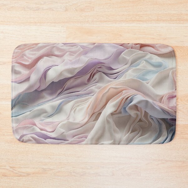 Item preview, Soft Pastel Fabric Waves in Elegant Repose designed and sold by ArtComixHaven.