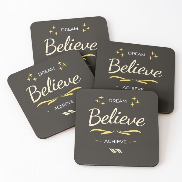 Item preview, Dream, Believe, Achieve designed and sold by PositivelyPrinted.
