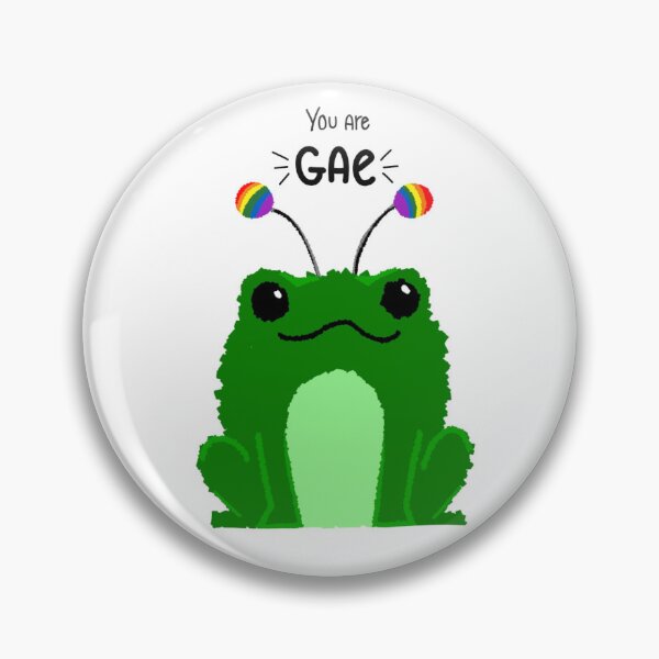 Artikel-Vorschau von Du bist GAE - LGBT / Gay Pride / Pride Flag / Süßer LGBT-Frosch, designt und verkauft von Maviartig.