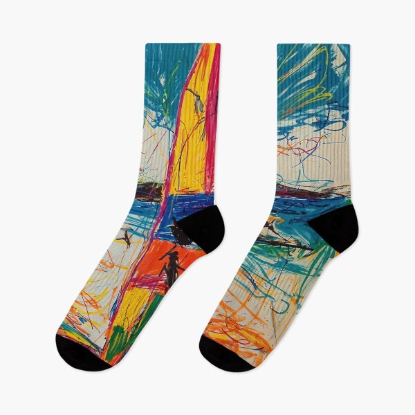 Item preview, Abstract Australian Artwork - Surfing Culture designed and sold by feether-store.