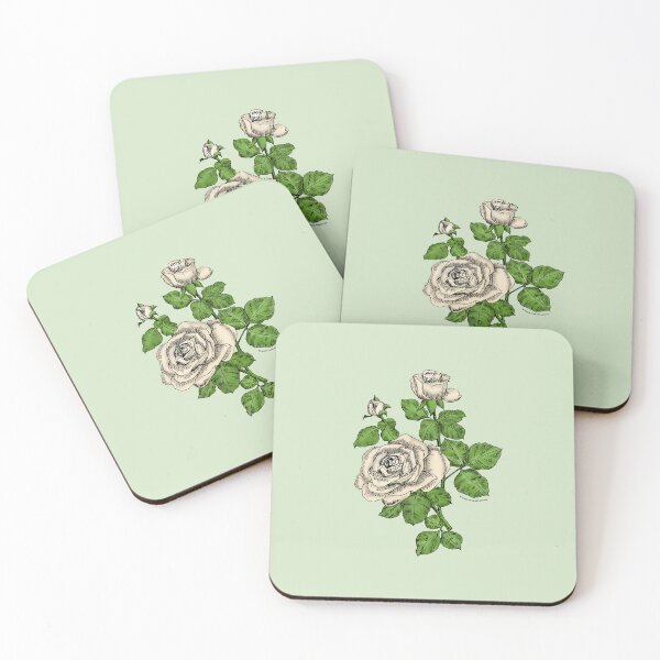Item preview, Cream High-Centered Rose Bloom Double 16-25 Petals In 3+ Rows designed and sold by Rachael Taylor.