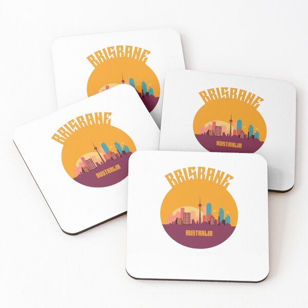 Item preview, Brisbane, Australia, City Sunset  designed and sold by KoumlisArt.
