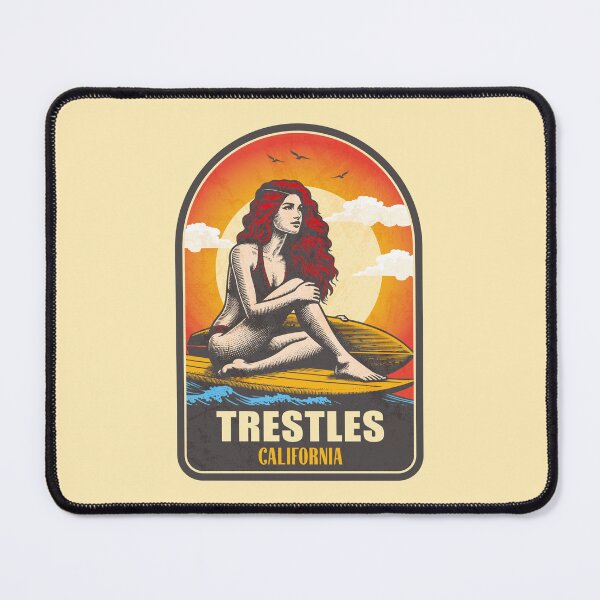 Item preview, Trestles California Vintage Surfing Graphic designed and sold by CynthiaGraphics.