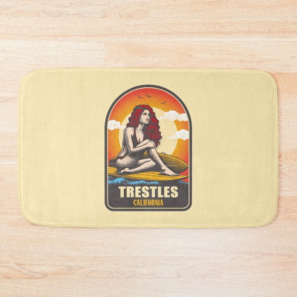 Item preview, Trestles California Vintage Surfing Graphic designed and sold by CynthiaGraphics.