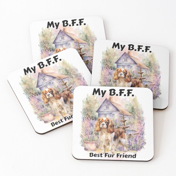 Item preview, Dog - B.F.F. Cavalier King Charles Spaniel designed and sold by Karen Wood.