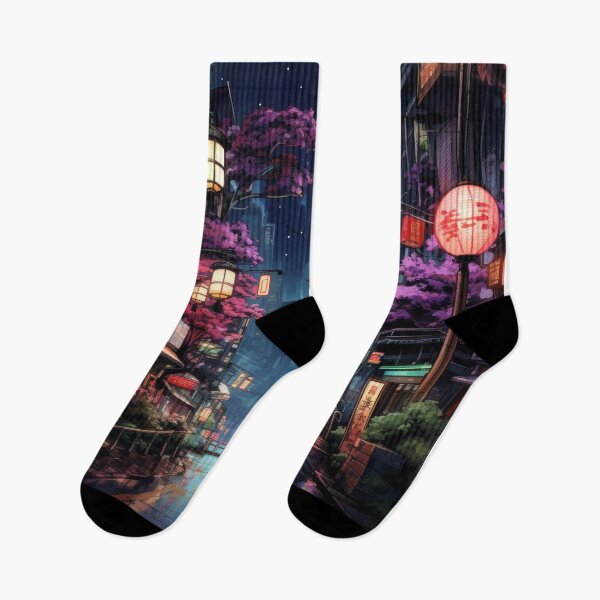 Item preview, Kyoto Nightlife designed and sold by Pedra Panda.