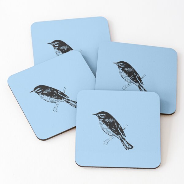 Item preview, Prairie Warbler Black Design  designed and sold by designsasstultd.