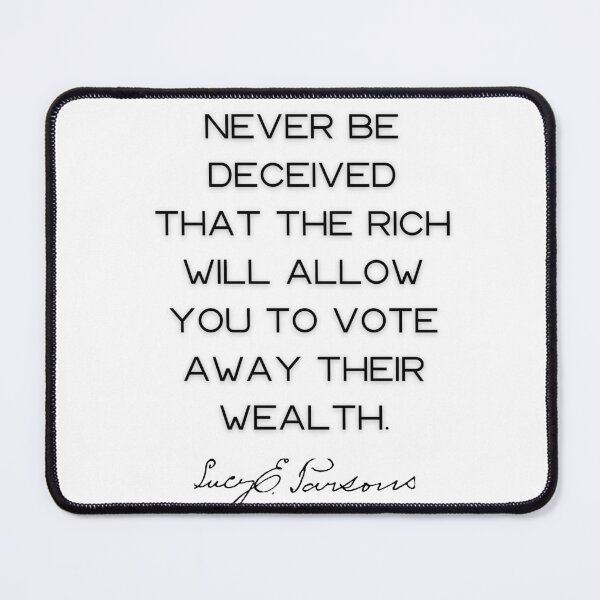 Item preview, Never Be Deceived...Lucy Parsons designed and sold by DeeFran Designs.