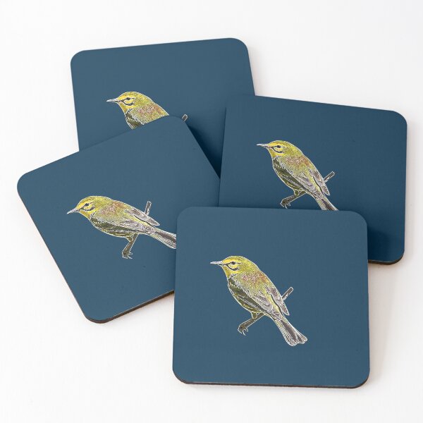 Item preview, Prairie Warbler White Alternate Design  designed and sold by designsasstultd.
