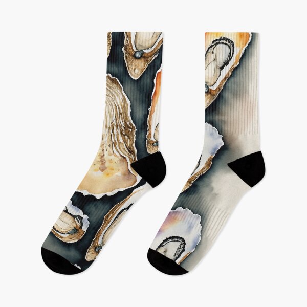 Item preview, Oysters in Watercolor designed and sold by LianaCreates.