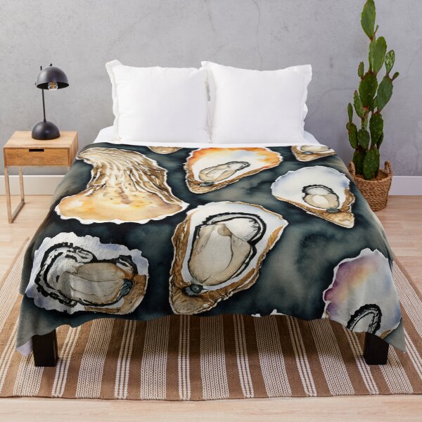 Item preview, Oysters in Watercolor designed and sold by LianaCreates.