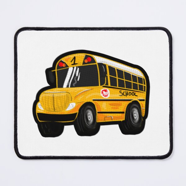 Item preview, School Bus Cartoon designed and sold by MonkiFlipp.