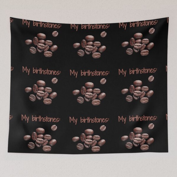 Item preview, My birthstones: coffee beans designed and sold by UnCoverDesign.