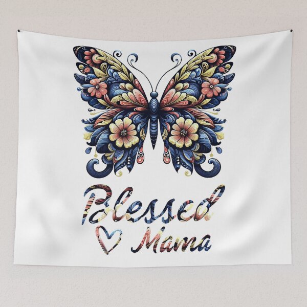 Item preview, Blessed Mama Mother's Day Butterfly designed and sold by Echonn.
