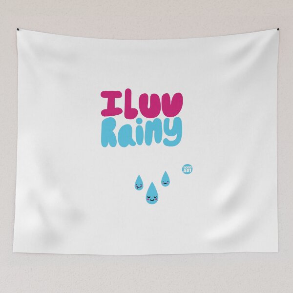 Item preview, I LUV RAINY DAYS designed and sold by TODD GOLDMAN.