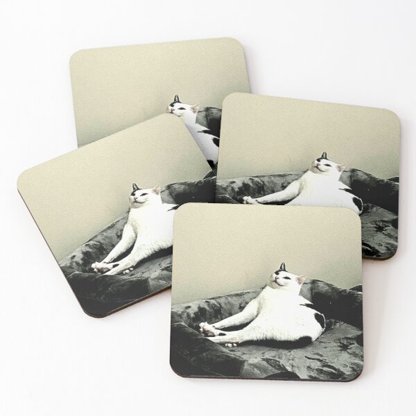 Item preview, Gato blanco designed and sold by ontological.