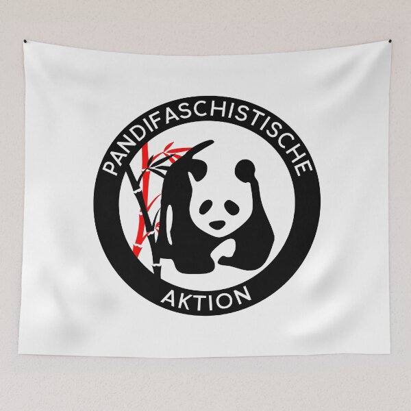 Item preview, Pandifascist action – Antifa Panda designed and sold by angrycatStudio.