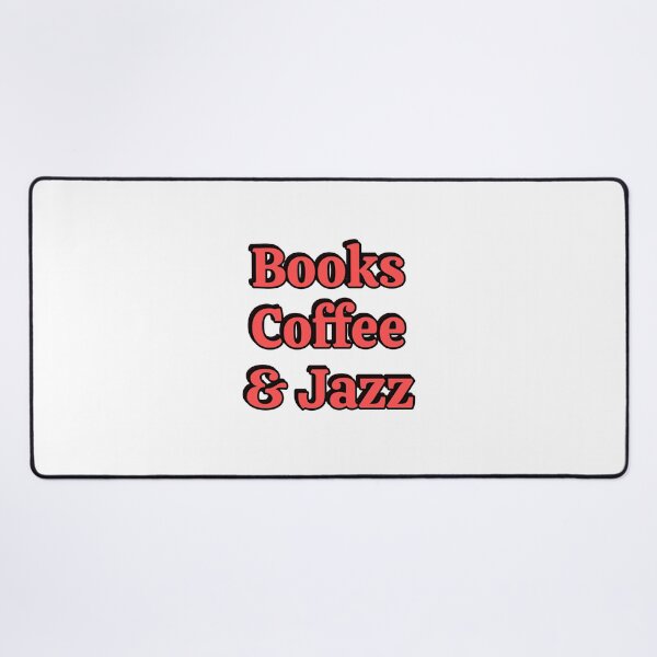 Item preview, Books coffee and Jazz designed and sold by Inspirationmotivation.