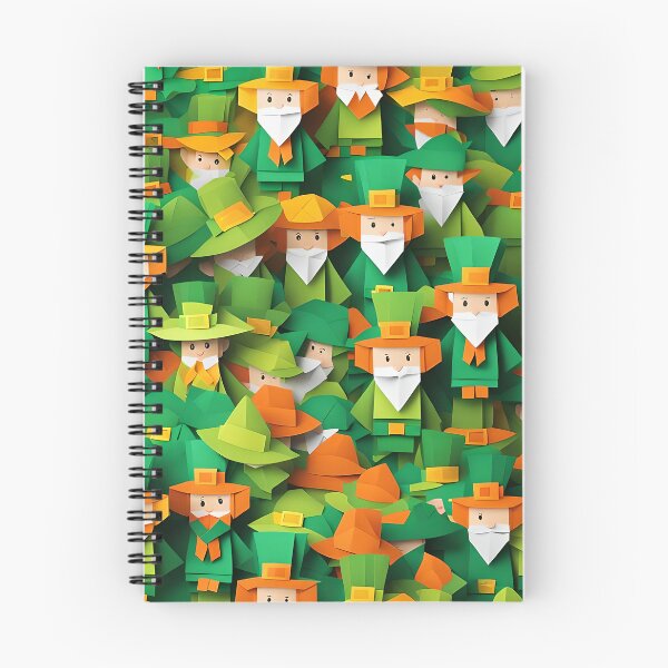 Item preview, Origami Art - Mischief Afoot: Gathering of Cheeky Leprechauns designed and sold by ArtfulFolds.