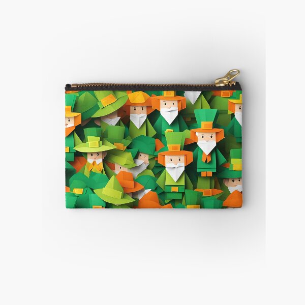 Item preview, Origami Art - Mischief Afoot: Gathering of Cheeky Leprechauns designed and sold by ArtfulFolds.