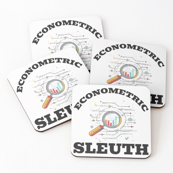 Artikelvorschau, Econometrics Sleuth Detective Statistics Economy entworfen und verkauft von Leonardo Palumbo.